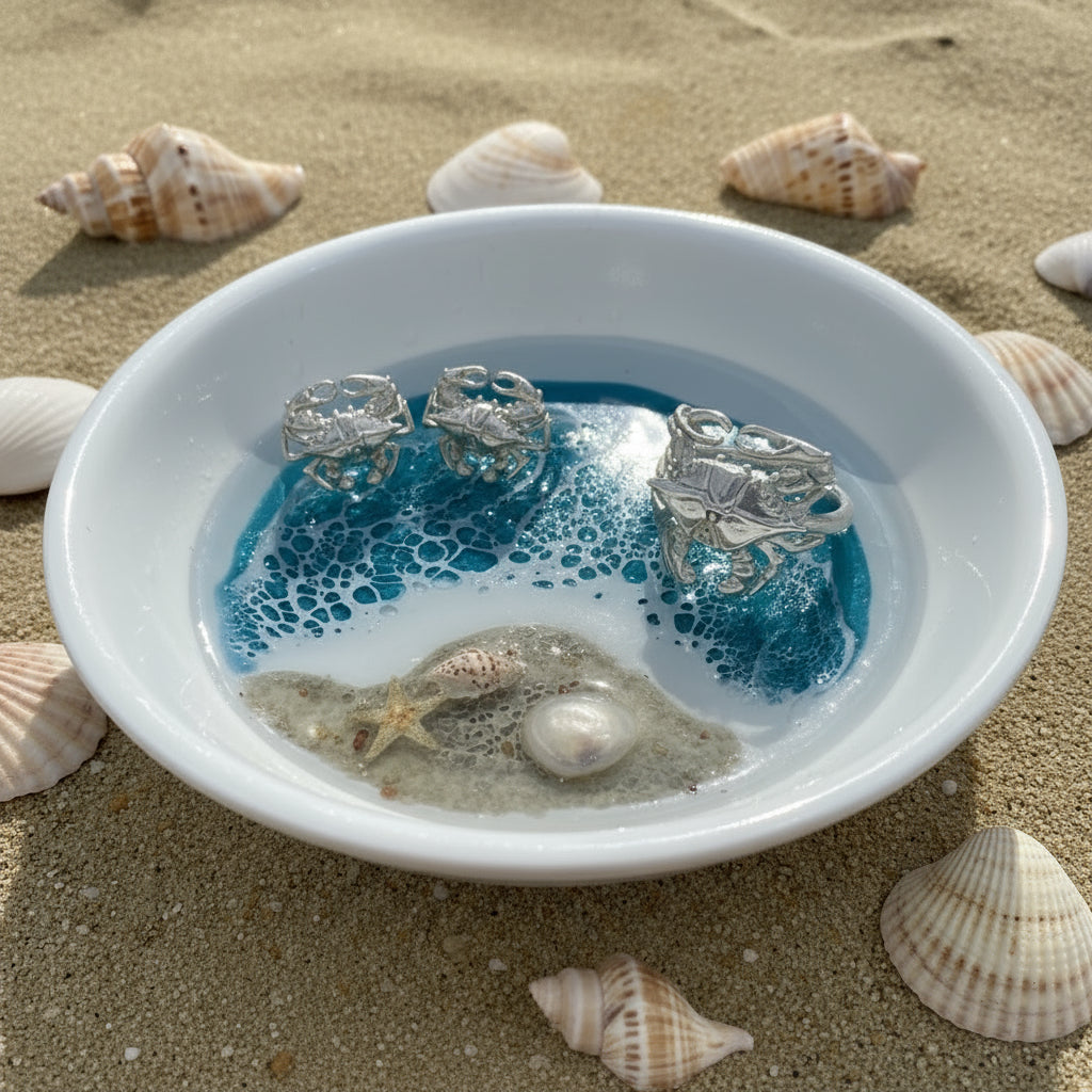 Blue Crab Ring