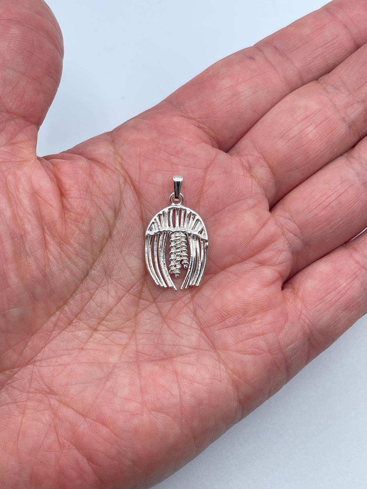 Jellyfish Charm - Sterling Silver