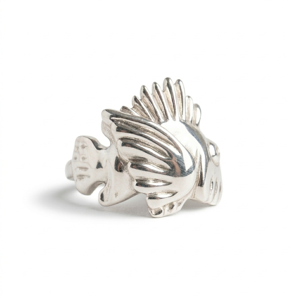 Lionfish Sterling Silver Ring
