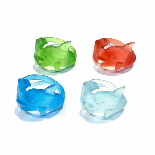 3D Printed Dolphin Ring