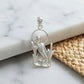 Blue Heron w/ Leg up Charm (Large) - Sterling Silver