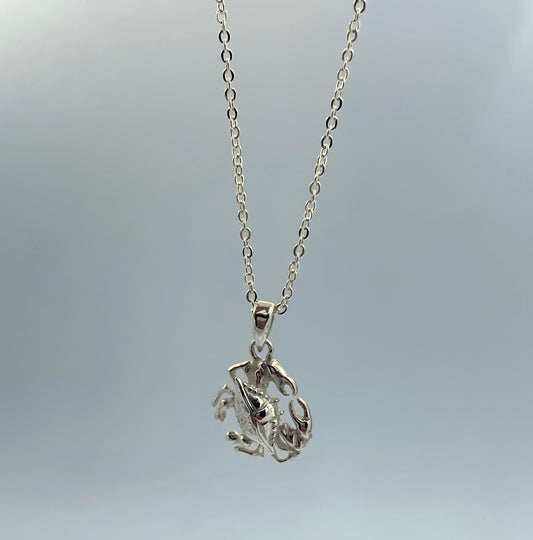 Blue Crab Neckless - S