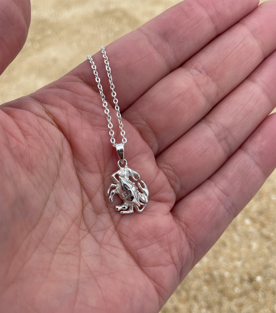 Blue Crab Neckless - S