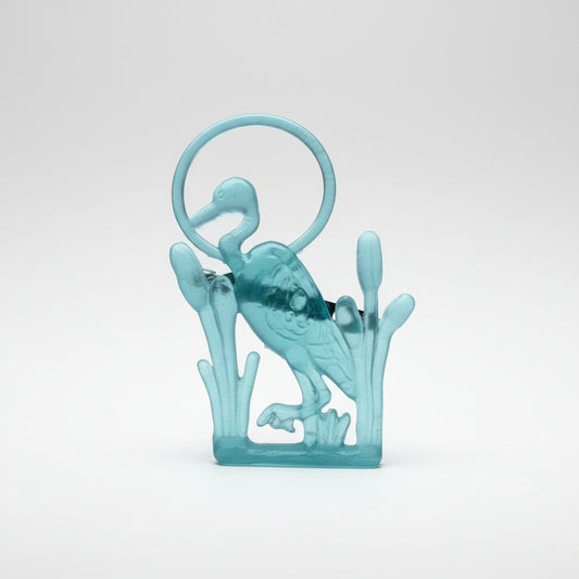 3D Printed Blue Heron - Pin/Magnet
