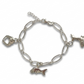 Breaching Whale Sterling Silver Charm