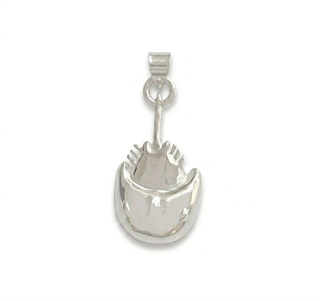 Horseshoe Crab - Sterling Silver Charm