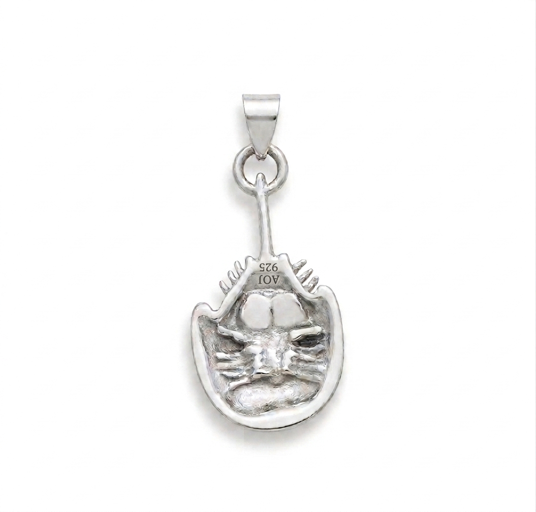 Horseshoe Crab - Sterling Silver Charm