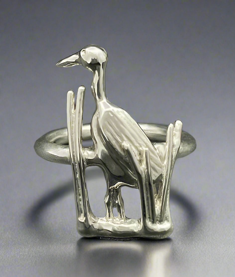 Blue Heron Ring