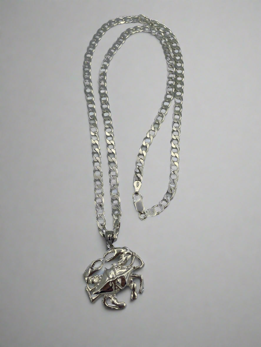 Blue Crab Neckless - L