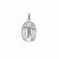 Jellyfish Charm - Sterling Silver
