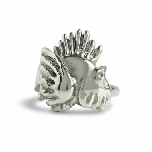 Lionfish Sterling Silver Ring