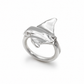 Manta Ray Sterling Silver Ring