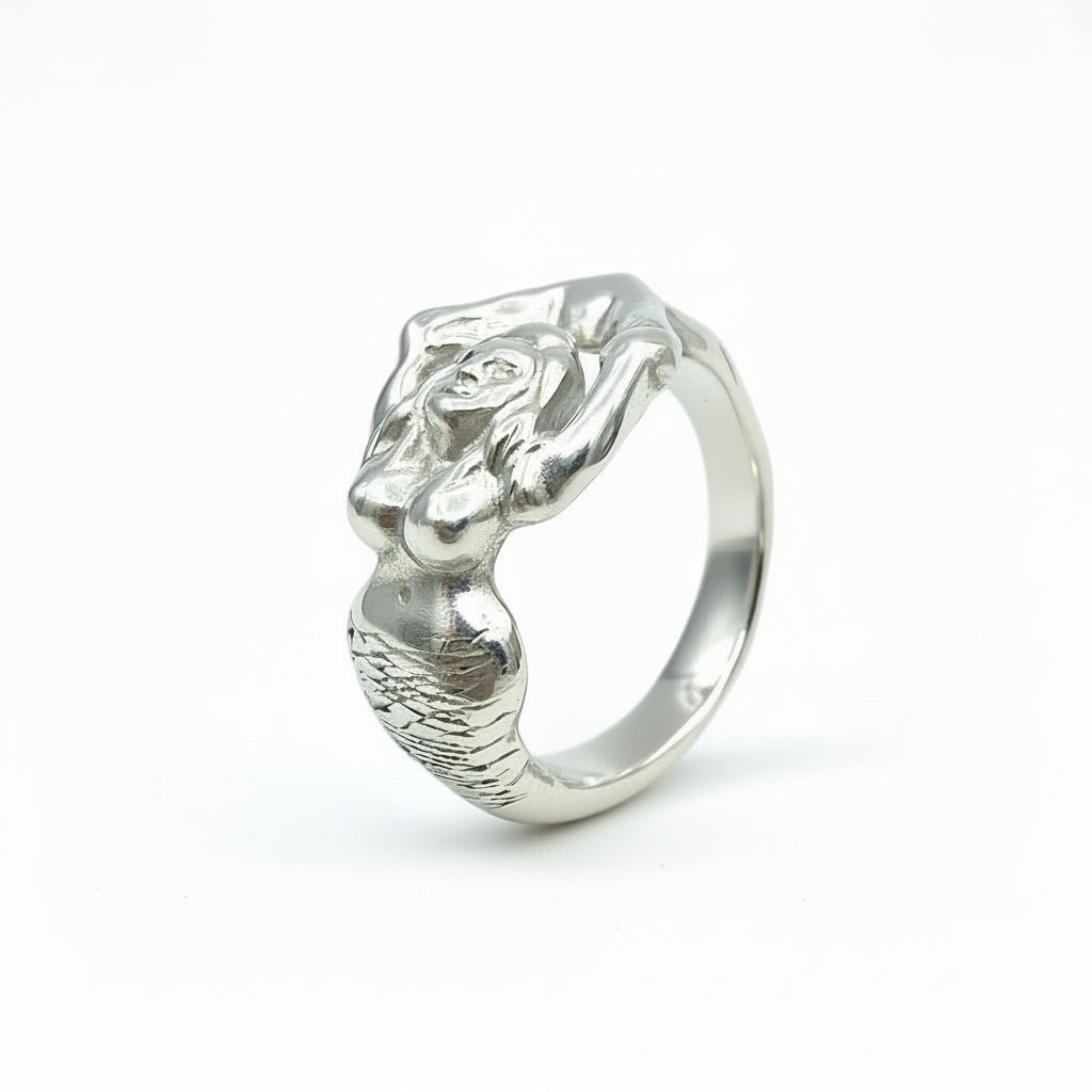 Mermaid Sterling Silver Ring