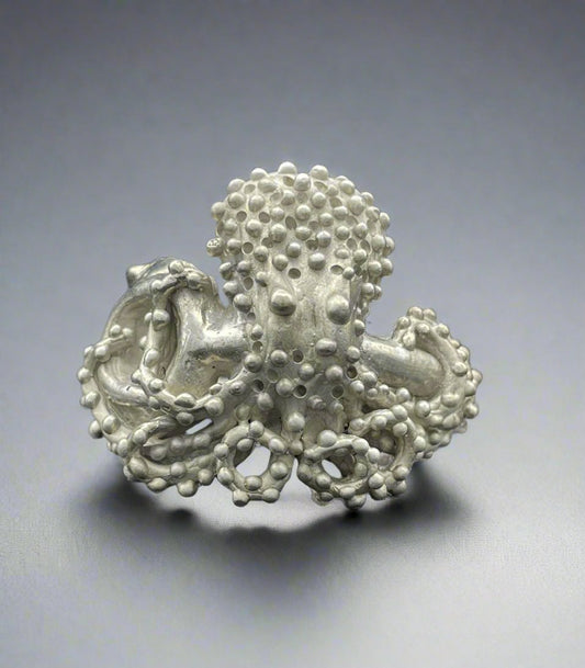 Octopus coming out of Jar