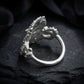 Octopus Large Ring - Sterling Silver