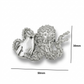 Octopus coming out of Jar Sterling Silver Brooch