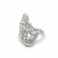 Octopus w/ Mermaid Sterling Silver Ring