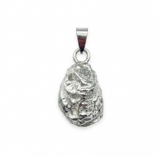 Oyster Cham Front showing on white background