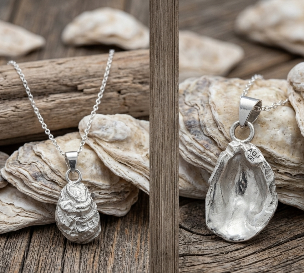 Oyster Sterling Silver - Necklace