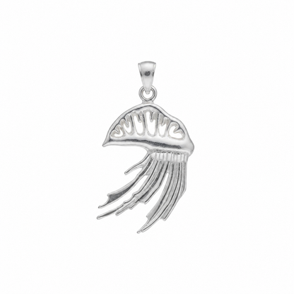 Portuguese Man O' War Sterling Silver Charm (Medium)
