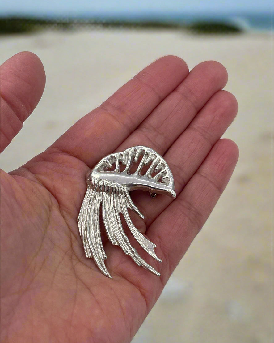 Portuguese Man O' War - Brooch