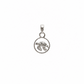 Floating Sea Turtle Charm – Sterling Silver (XS)