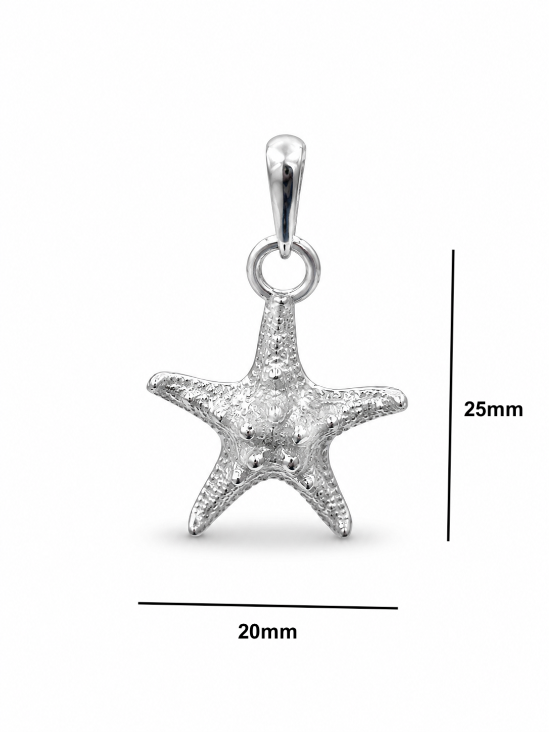 Starfish Sterling Silver Necklace