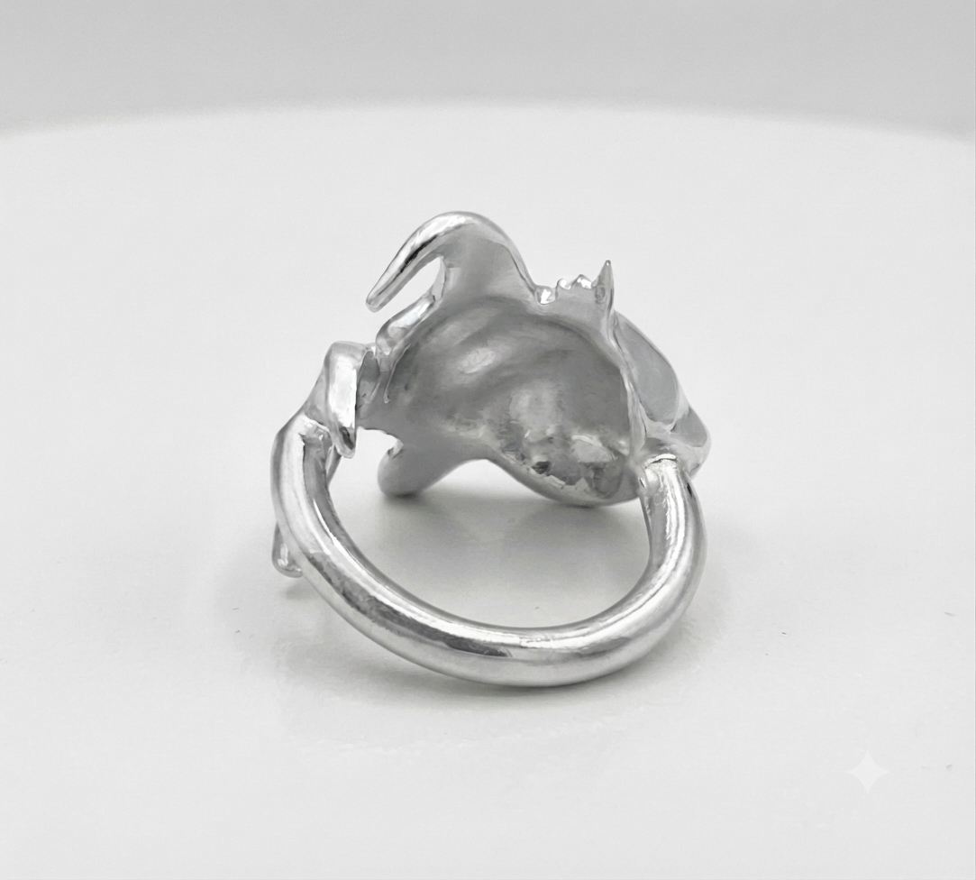 Triggerfish Sterling Silver Ring
